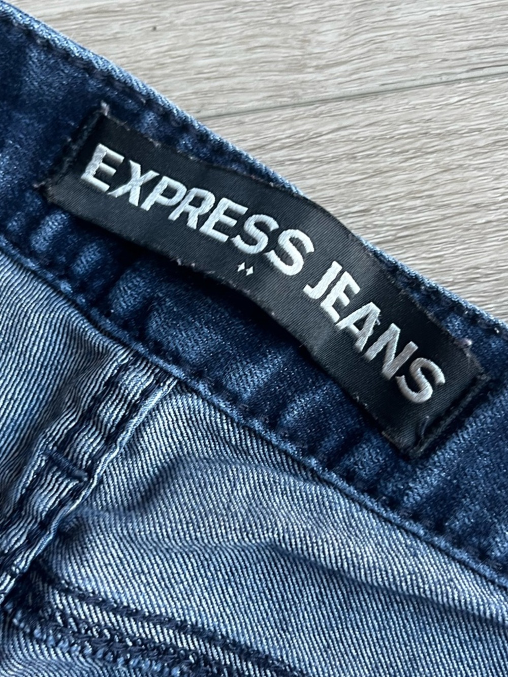 Express Women’s Dark Blue Denim Jeans